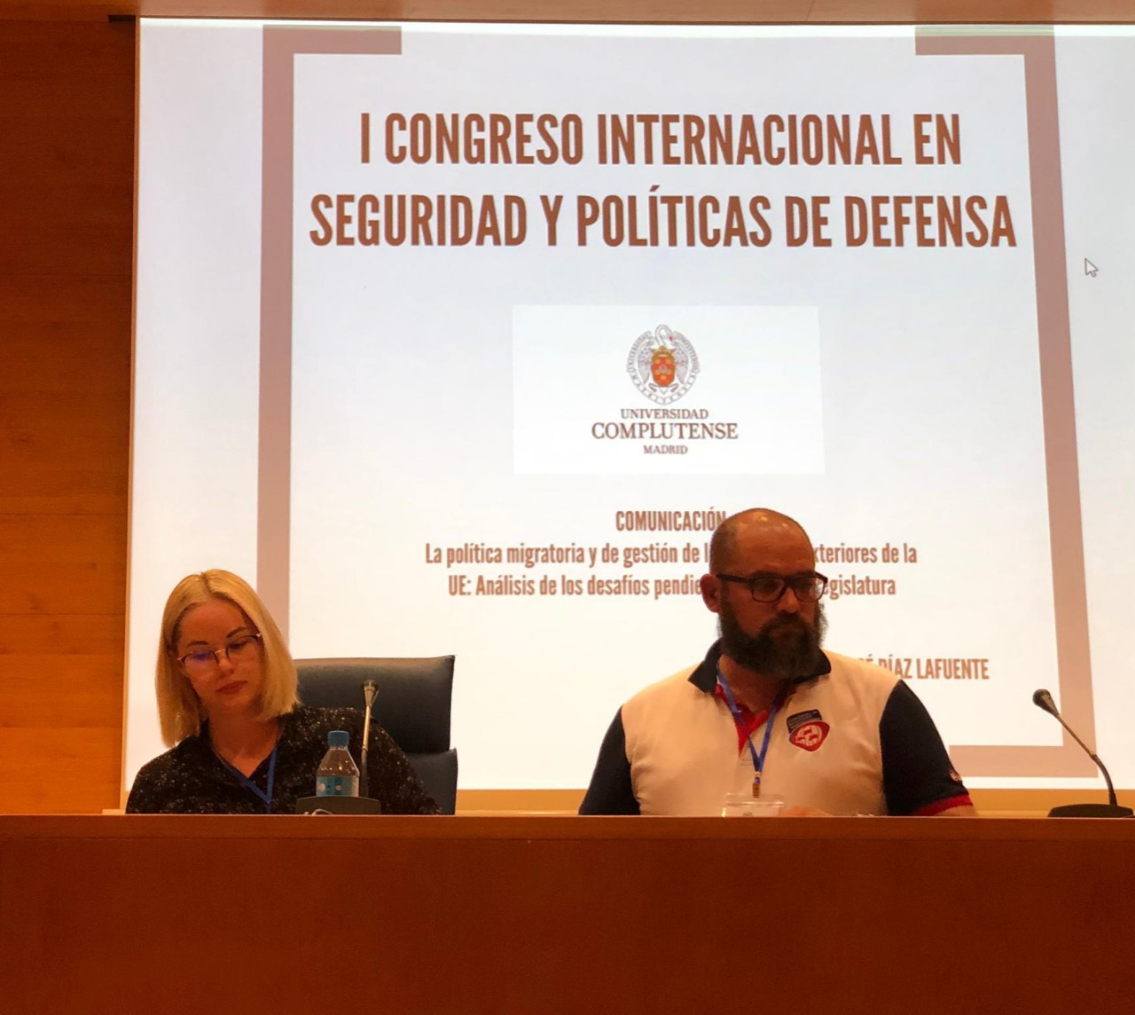 Участие кафедрры Ибероамериканских исследований в I Международном конгрессе "Безопасность и Политика Обороны" в Мадриде
