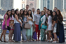 Студенты кафедры менеджмента посетили ОАЭ 